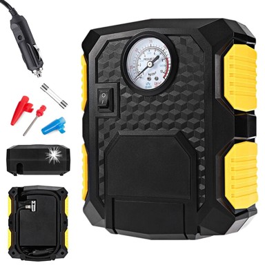 VERKGROUP Kompresor automobilski 12 V, 10 bar, 27 l/min, LED svjetiljka