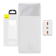BASEUS Power bank, Bipow, 30000mAh, 20W, bijeli