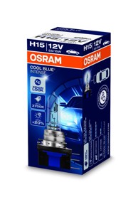 OSRAM Cool Blue Intense 12V, do 20% više svjetla, do 35% bjelije, 4200K