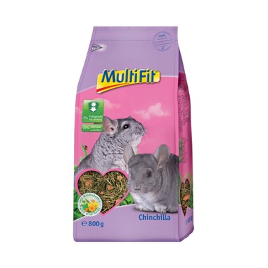 MULTIFIT Hrana za činčile 800 g
