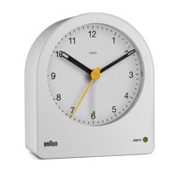 BRAUN Budilica BC22 W quartz bijela