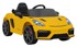 Auto na akumulator PORSCHE 718, žuti