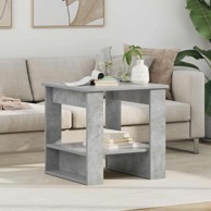 Stolić za kavu od konstruiranog drva 51 x 50 x 50 cm, betonski sivi