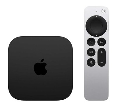 APPLE TV Media Player 4K (2022), MN893SO/A, 128GB, A12, HDMI, LAN, Wi-Fi