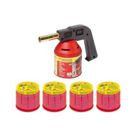 ROTHENBERGER Plinski set, plamenik premium + 4 kartuše