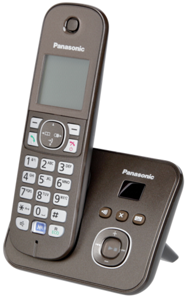PANASONIC Bežićni kućni telefon KX-TG6821GA mocca brown