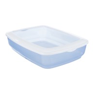 TRIXIE Posuda za pijesak Cisco s rubom 38x11x50 cm, mix boja