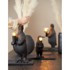 LIGHT & LIVING Crna stolna lampa (visina 34 cm) Penguin 