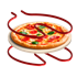 TEESA Pećnica za pizzu Supreme Fun 1200 W 400 °C