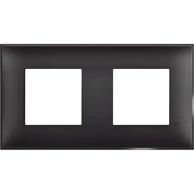 LEGRAND Classia ukrasni okvir 2+2m 71mm dvostruki mat crni r4802m2bg