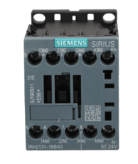 SIEMENS Pomoćni kontaktor 3NO 1NC zavojnica 24V DC S00 vijčani priključak sirius 3RH2131-1BB40
