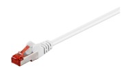 Mrežni spojni kabel, F/UTP, kategorija 6, duljina 1 m, PVC, bijela