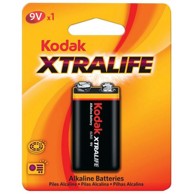 KODAK Baterija, XTRALIFE ALKALINE 9V 6LR61