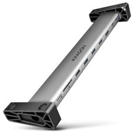 AXAGON USB hub HMC-10HLS Multiport-Hub, 4x USB-A und 2x USB-C, HDMI 4K/60Hz, RJ-45, SD/microSD, PD 100W-HMC-10HLS