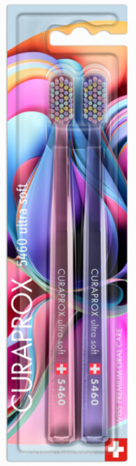 CURAPROX Četkica za zube CS 5460 Colorful Curls, 2 komada