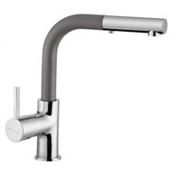 SINK SOLUTION Slavina Nati, siva/krom