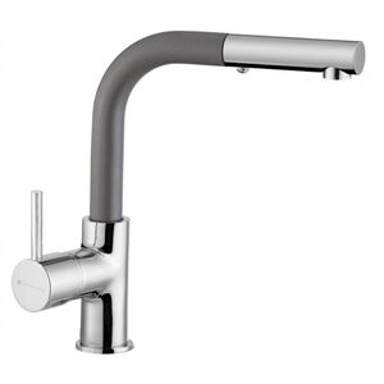 SINK SOLUTION Slavina Nati, siva/krom