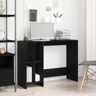 Radni stol 102 5x35x75 cm od inženjerskog drveta, crni hrast