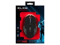 BLOW Gaming miš Adrenaline Prime, bežični, 3200 DPI, crna