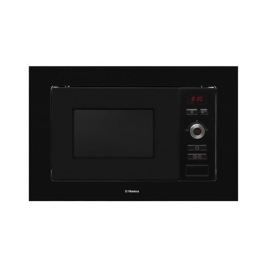 HANSA Ugradbena mikrovalna pećnica Hansa AMM20BESH, 20 litara, Grill, crna