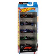 HOT WHEELS Autići Formula 1, set 5 kom