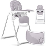 RICOKIDS Visoka stolica Tulo, siva