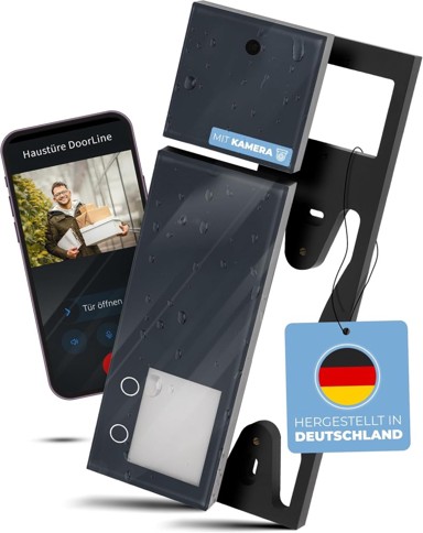 DOORLINE slim dect + Cam bundle video portafon, antracit