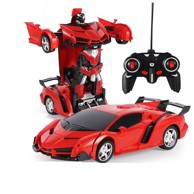 Auto na daljinsko upravljanje Transformer 2u1, crveni