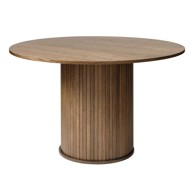 UNIQUE FURNITURE Okrugli blagovaonski stol u dekoru hrasta ø 120 cm Nola