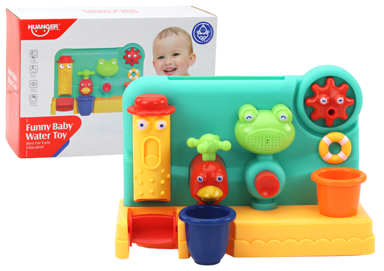 Dječja igračka za kupanje, Fontana mlin na vodu, Žaba s česmom
