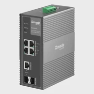 TP-LINK Mrežni prekidač IES206GPP upravljivi Gigabit Ethernet (10/100/1000) PoE, crni
