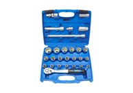 SW-STAHL Set alata 1/2″ gedore sa račnom i nastavci, 27 dijelni, 07624L