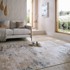 FLAIR RUGS Sivo-bež periv tepih 152x230 cm Lila Abstract 