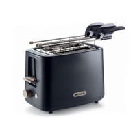 ARIETE Toster 157, tamnosivi, 2 kriške, 760 W