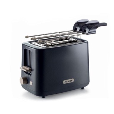 ARIETE Toster 157, tamnosivi, 2 kriške, 760 W