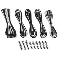 CABLEMOD Classic ModMesh set produžnih kabela 8+8 Series, crno/bijeli CM-CAB-CKIT-N88KKW-R