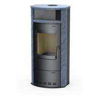 THERMIA Peć na drva Cumulus V4, prirodni kamen, siva