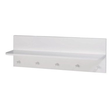 ROBA Svijetlo siva zidna dječja vješalica Maren 2