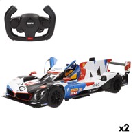 BMW Automobil na daljinsko upravljanje, 35 x 10 x 14 cm, 2 kom., bijeli