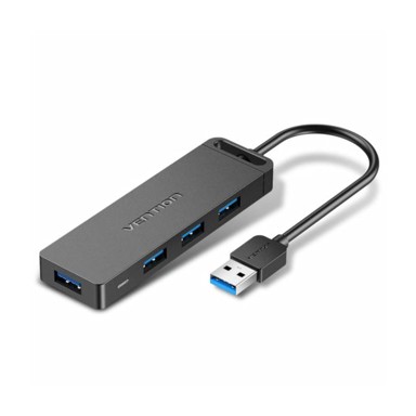 VENTION USB 3.0 Hub 4-Port 0.15M, crni