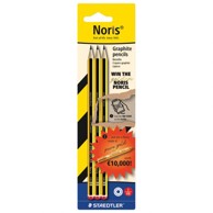 STAEDTLER Grafitna olovka Noris Win The Golden Noris, 120-2BK3DA21, HB, 3 kom