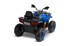 Quad na akumulator, crno-plavi
