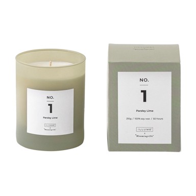ILLUME X BLOOMINGVILLE Mirisna svijeća No. 1 Parsley Lime, 50 h