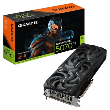 GIGABYTE Grafička kartica WINDFORCE OC SFF RTX 5070 Ti 16GB GDDR7