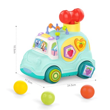 Didaktički muzički auto, tirkizni