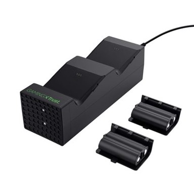 TRUST Punjač za kontroler GXT 250, crni, za 2 XBOX X/S kontrolera