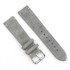 BStrap Suede Leather remen za Garmin Venu 2, gray