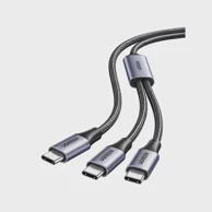 UGREEN Kabel, 2u1, USB-C, 100W