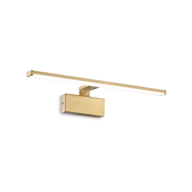 LED zidna lampa Alma, mesing