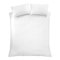 CATHERINE LANSFIELD Posteljina Heatset Wave od krepa za krevet za jednu osobu 135x200 cm Bijela